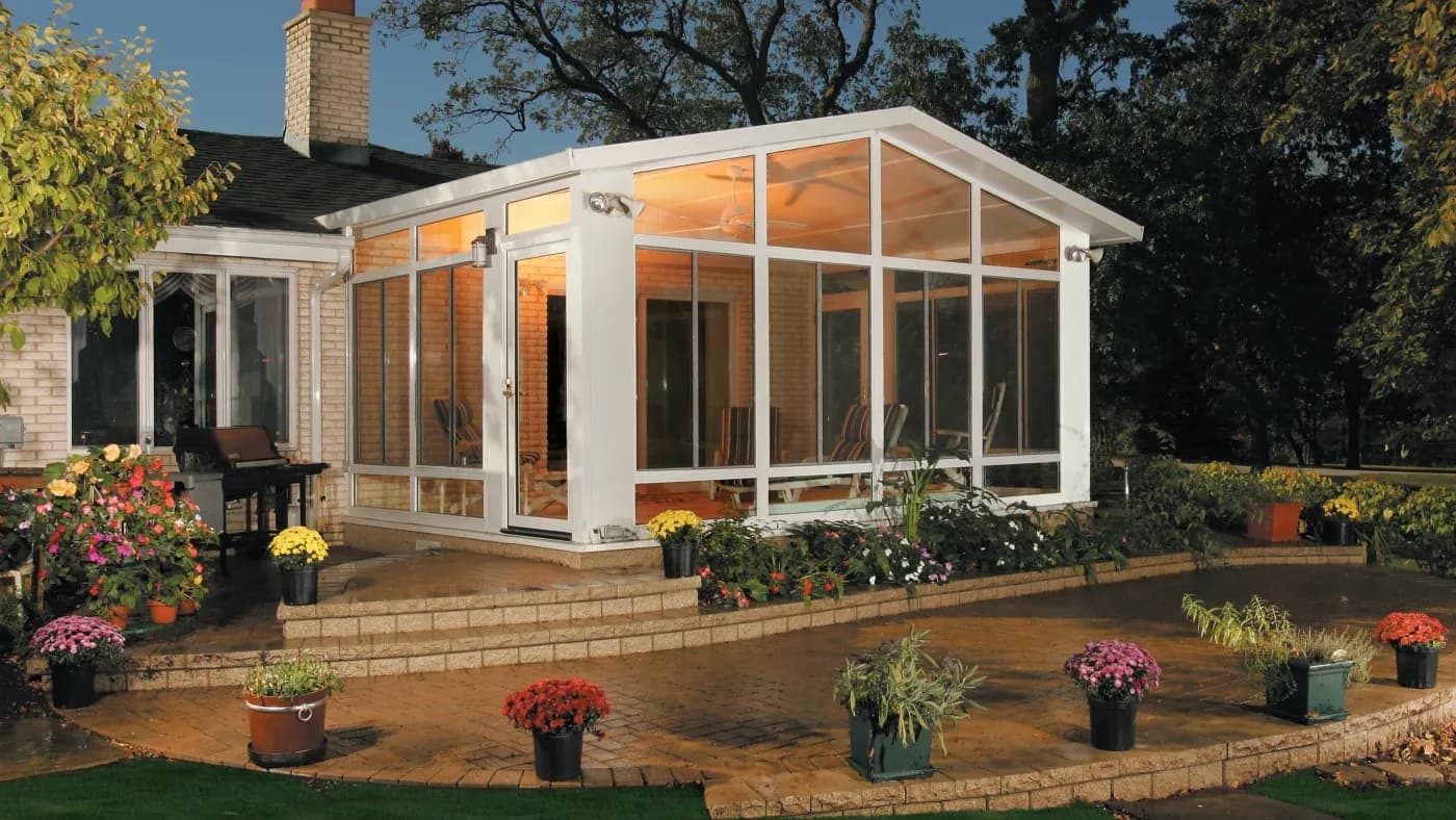 Beautiful Sunroom Tomah Wi The Board Store Home Improvements