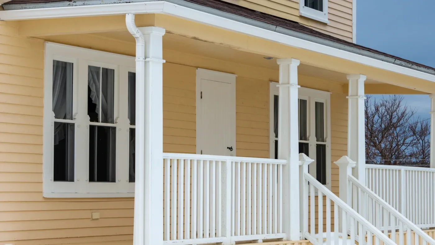 Yellow house