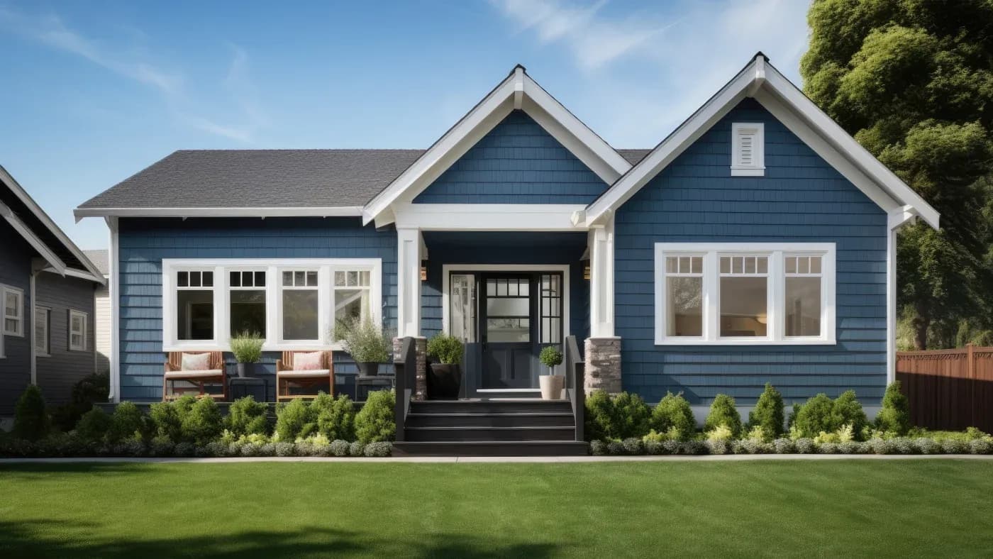 Gorgeous Siding The Board Store Onalaska, Wi Blue Siding