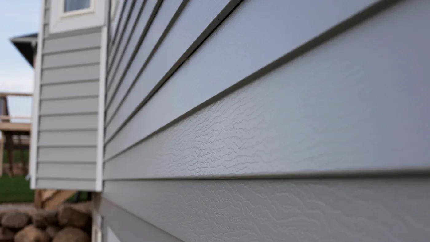 Gray siding