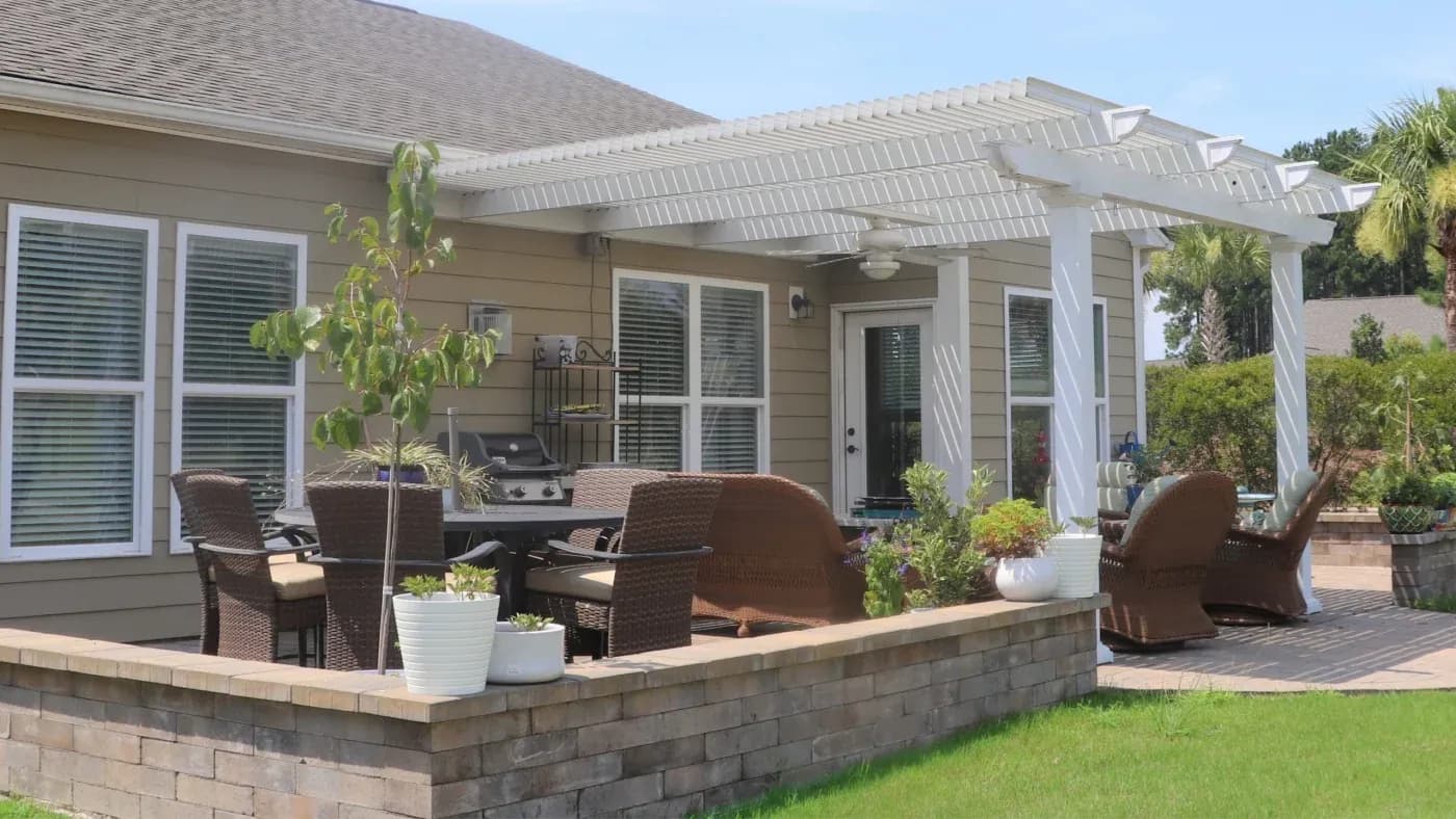 Operable Pergola Holmen Wi The Board Store Home Improvements