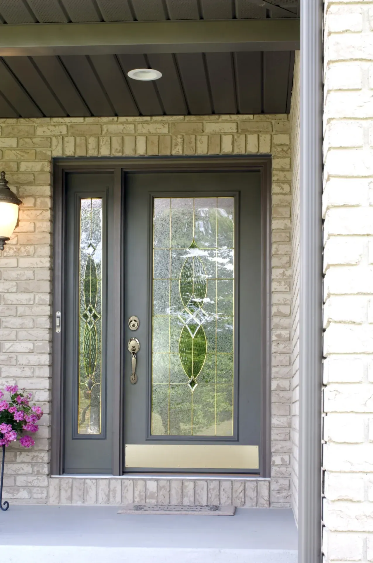 Provia Embarq Fiberglass Replacement Door With Decorative Glass La Crosse Wi