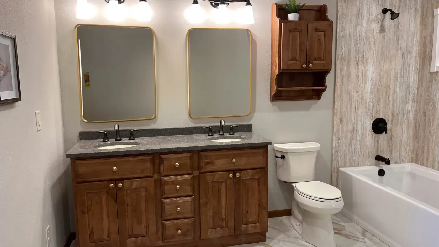 Remodeled Bathroom Winona Mn The Board Store Home Improvements