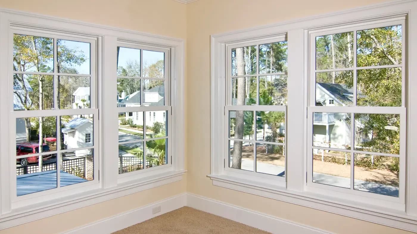 White Double Windows Onalaska Wi The Board Store